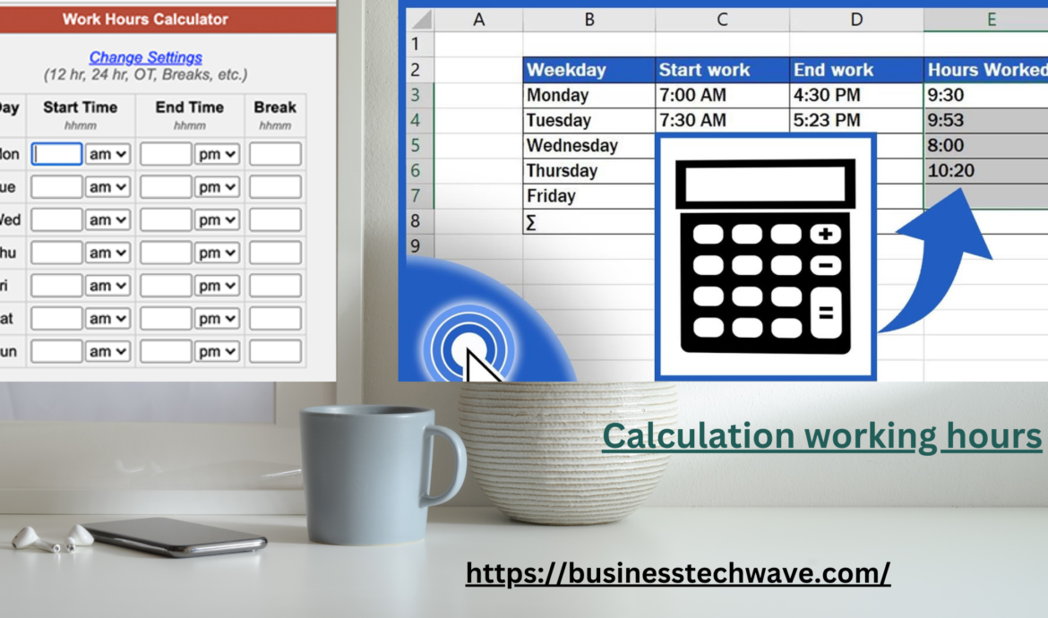 calculation working hours