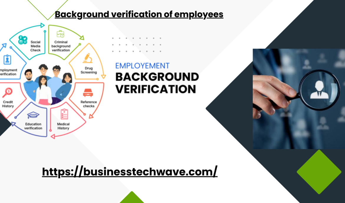 background verification of employees