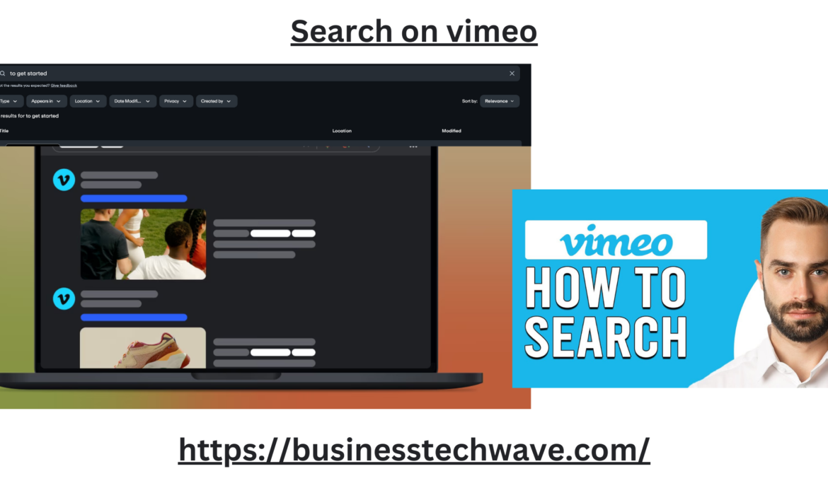 search on vimeo